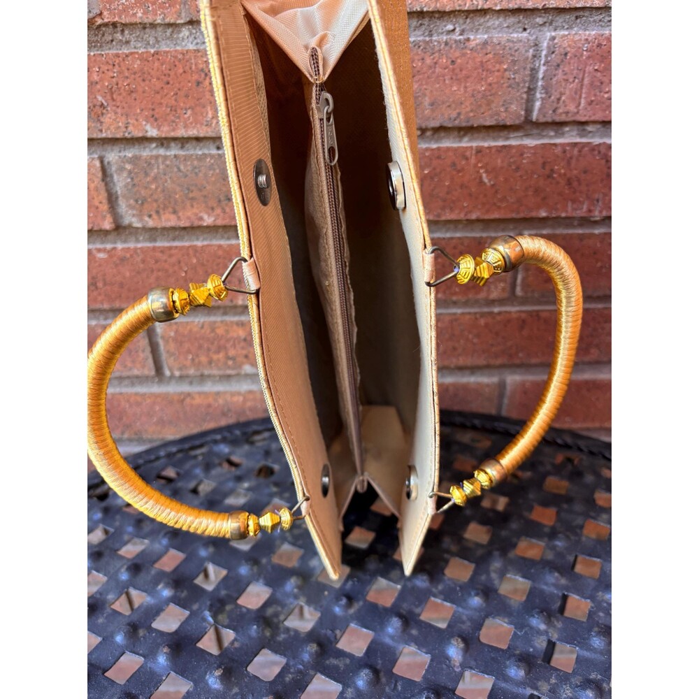 Gold Embelished Handbag - Picture 6 of 8